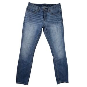 BKE Alec Skinny Jeans Mens 30x28 Medium Wash Blue Stretch Coolmax Denim